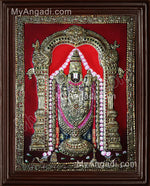 Thirupathi Venkatachalapathi Tanjore Painting