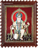 Hanuman Tanjore Painting