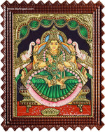 Gajalakshmi Tanjore Painting
