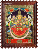 Gajalakshmi Tanjore Painting
