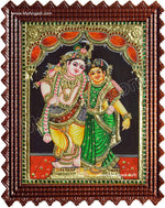Rukmani Krishna Tanjore Painting