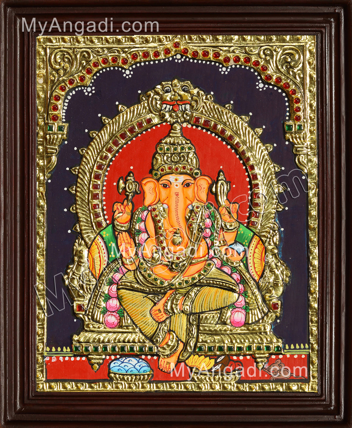 Ganesha Tanjore Painting