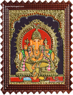 Ganesha Tanjore Painting