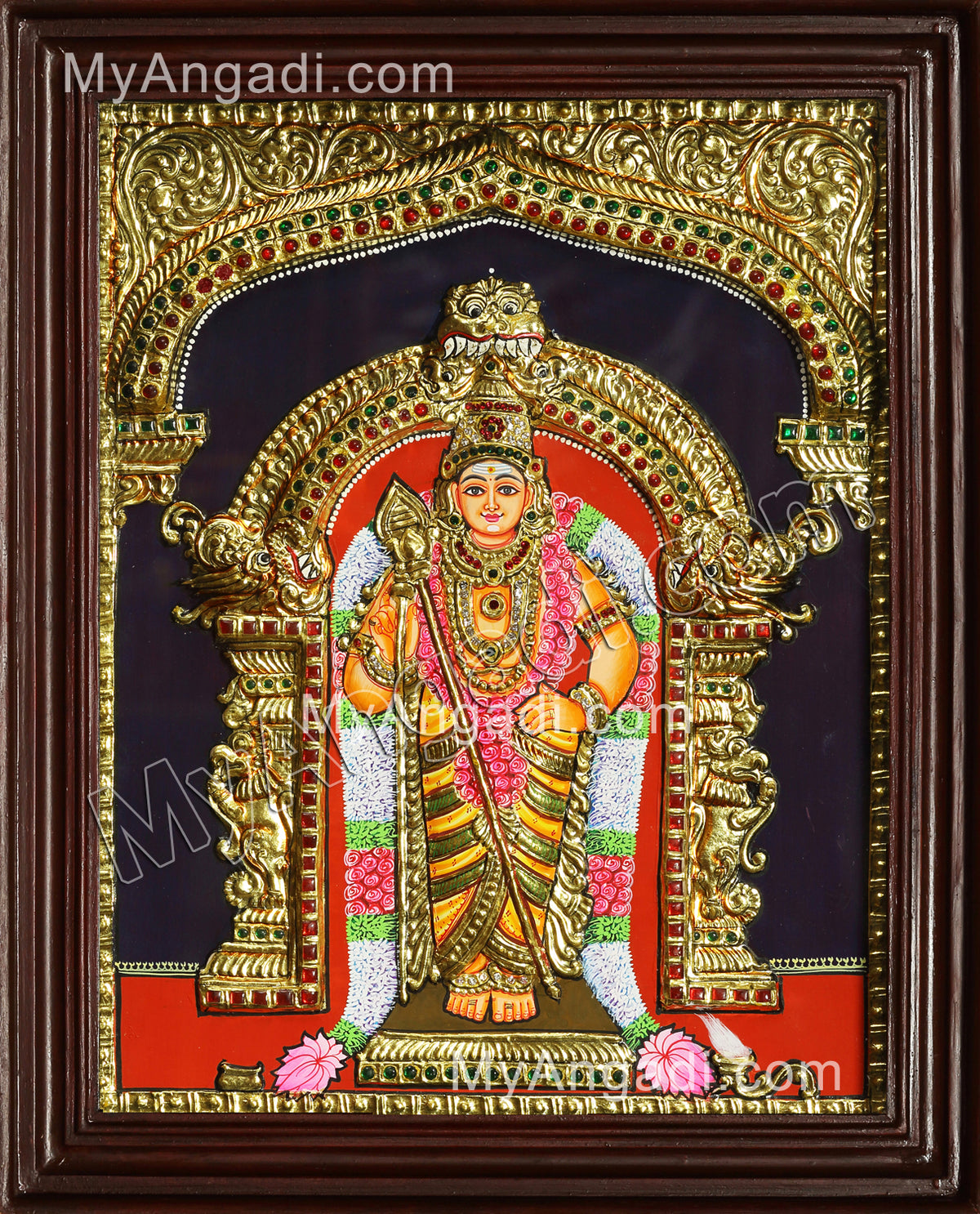 Murugan Tanjore Painting