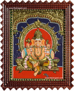 Ganesha Tanjore Painting