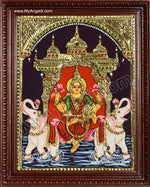 Gajalakshmi Tanjore Painting
