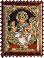 Saraswathi Tanjore Painting