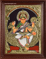 Saraswathi Tanjore Painting