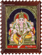 Ganesha Tanjore Painting