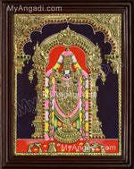 Thirupathi Venkatachalapathi Tanjore Painting