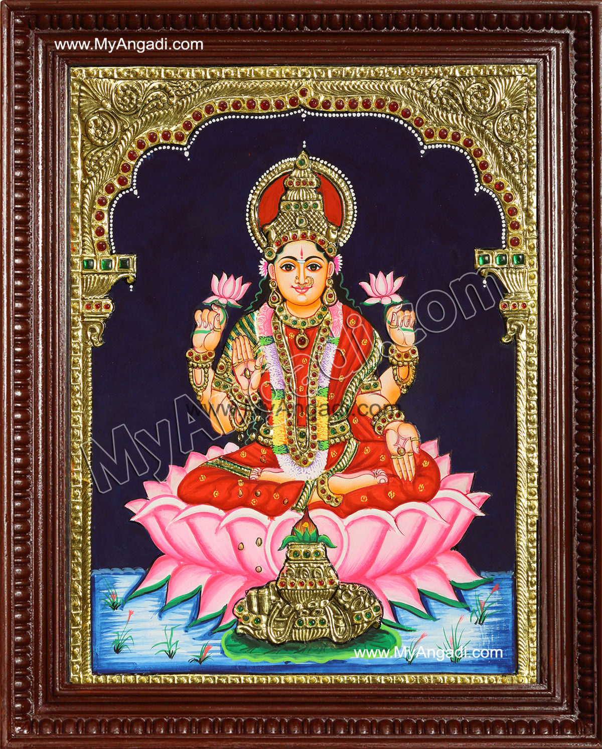 Lakshmi Tanjore Painting