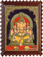 Ganesha Tanjore Painting