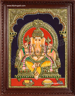Ganesha Tanjore Painting
