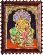 Lakshmi Narasimhar Tanjore Painting