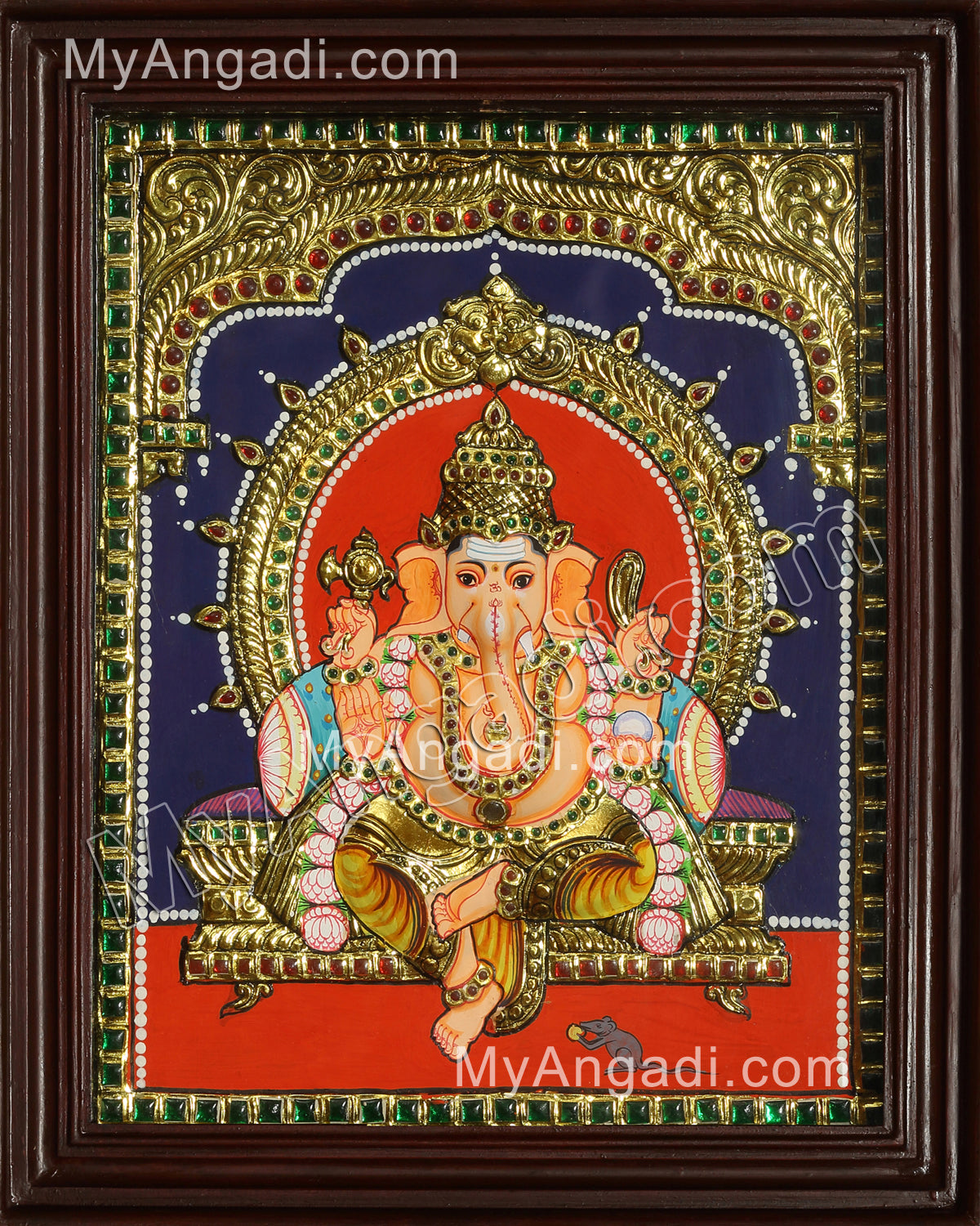 Ganesha Tanjore Painting