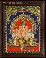 Ganesha Tanjore Painting