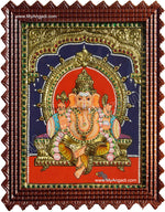 Ganesha Tanjore Painting