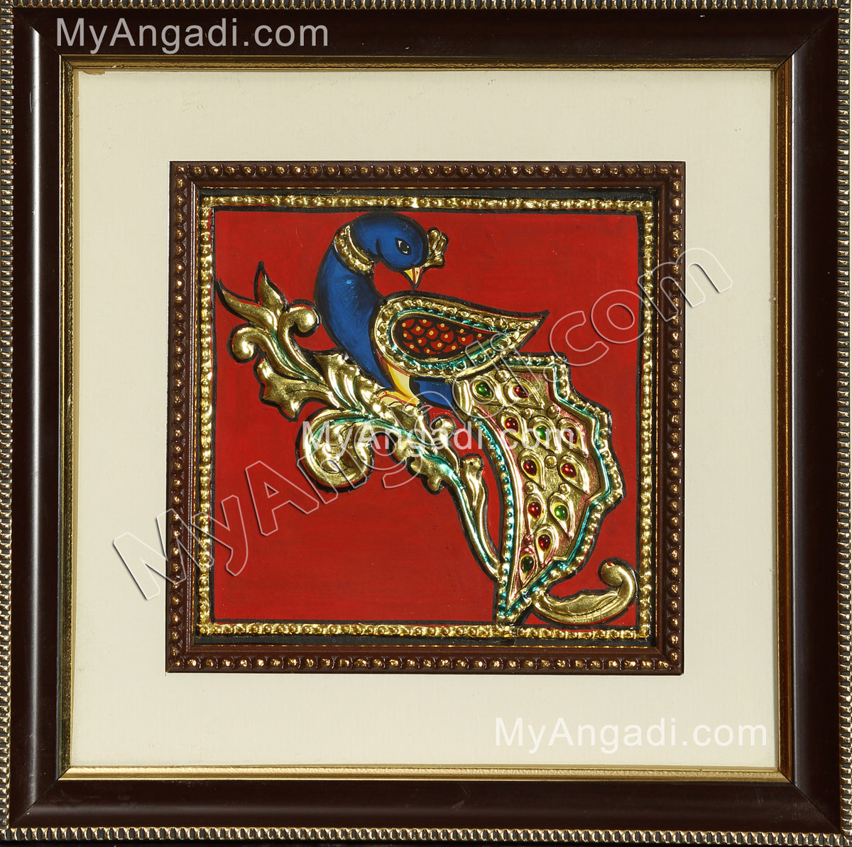 Peacock Tanjore Painting
