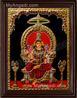 Bhuvaneswari Amman Tanjore Painting
