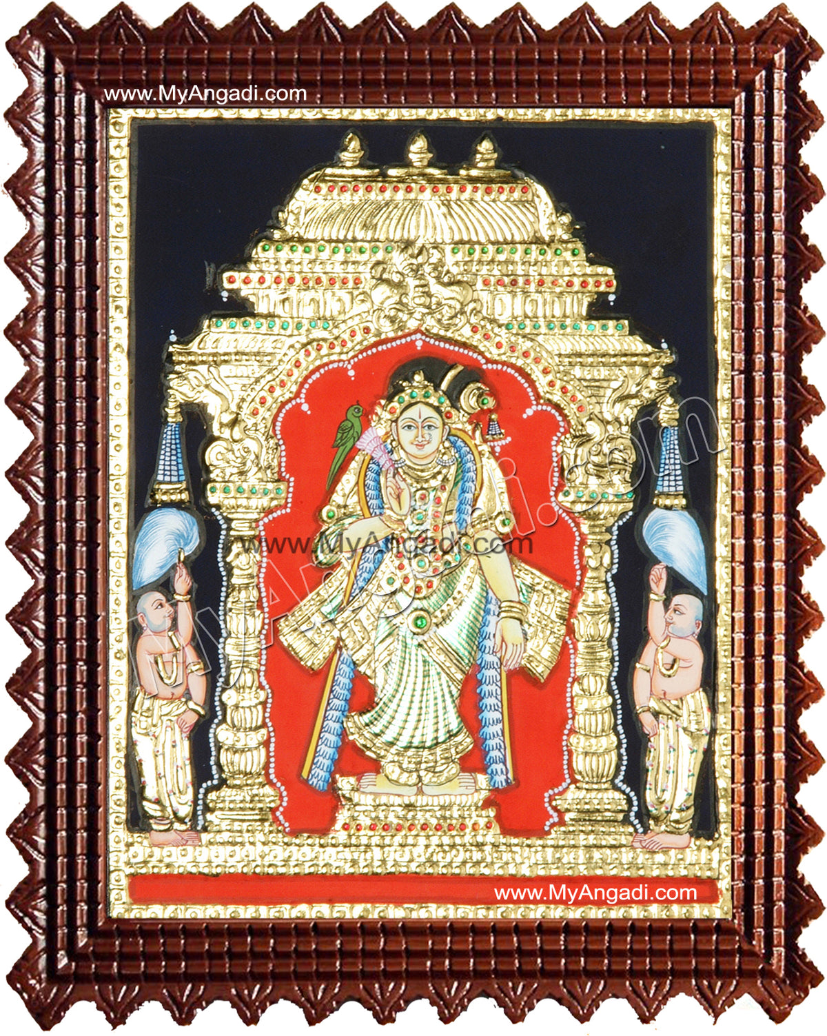 Andaal Tanjore Painting