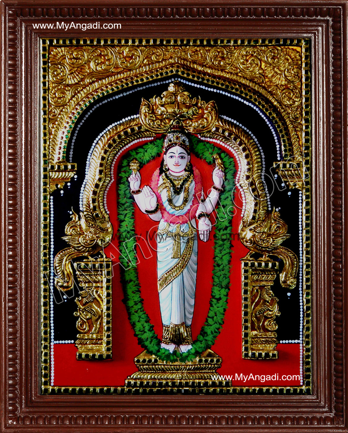 Kannika Parameswari Tanjore Painting
