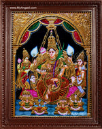 Raja Rajeshwari Tanjore Painting
