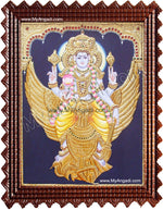 Garudan Vishnu Tanjore Painting