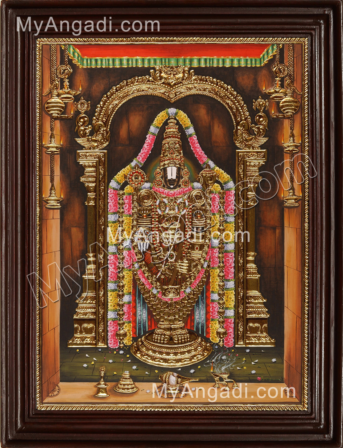 Thirupathi Balaji Tanjore Painting