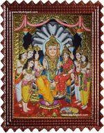 Lakshmi Narasimhar Tanjore Painting