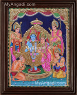Ramar Durbar Tanjore Painting