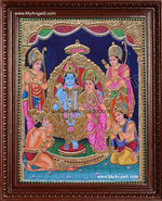 Ramar Durbar Tanjore Painting