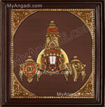 Face Venkateswaran Tanjore Painting