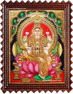 Iswarya Lakshmi Tanjore Painting