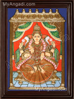Iswarya Lakshmi Tanjore Painting