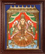 Iswarya Lakshmi Tanjore Painting