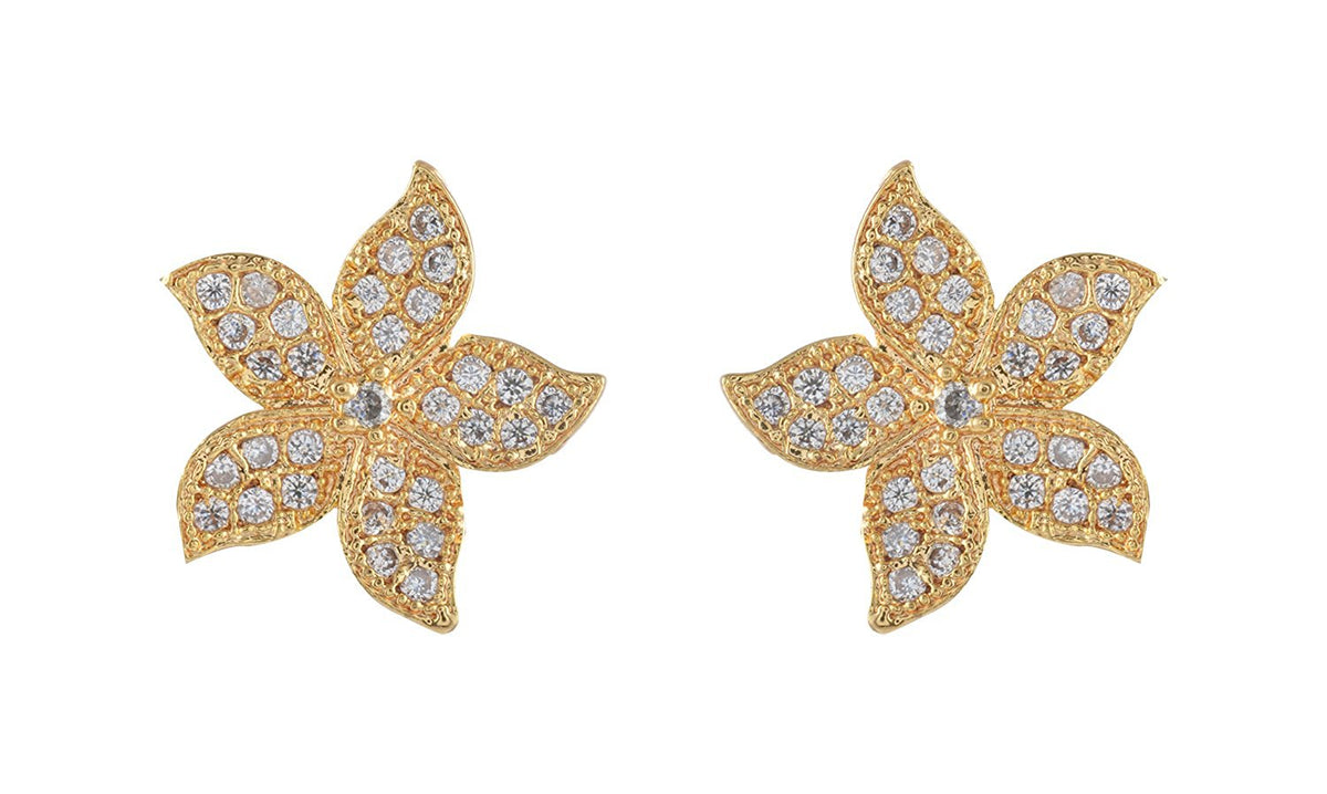 White Stone Stud