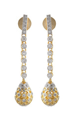 AD Stone Dangles- Earring