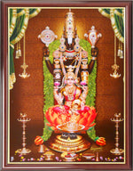 LordThirupathi Balaji with Lakshmi Face Photo Frame Big