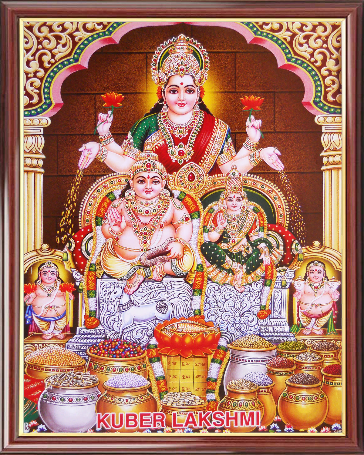 LordLakshmi Kuberar Photo Frame Big