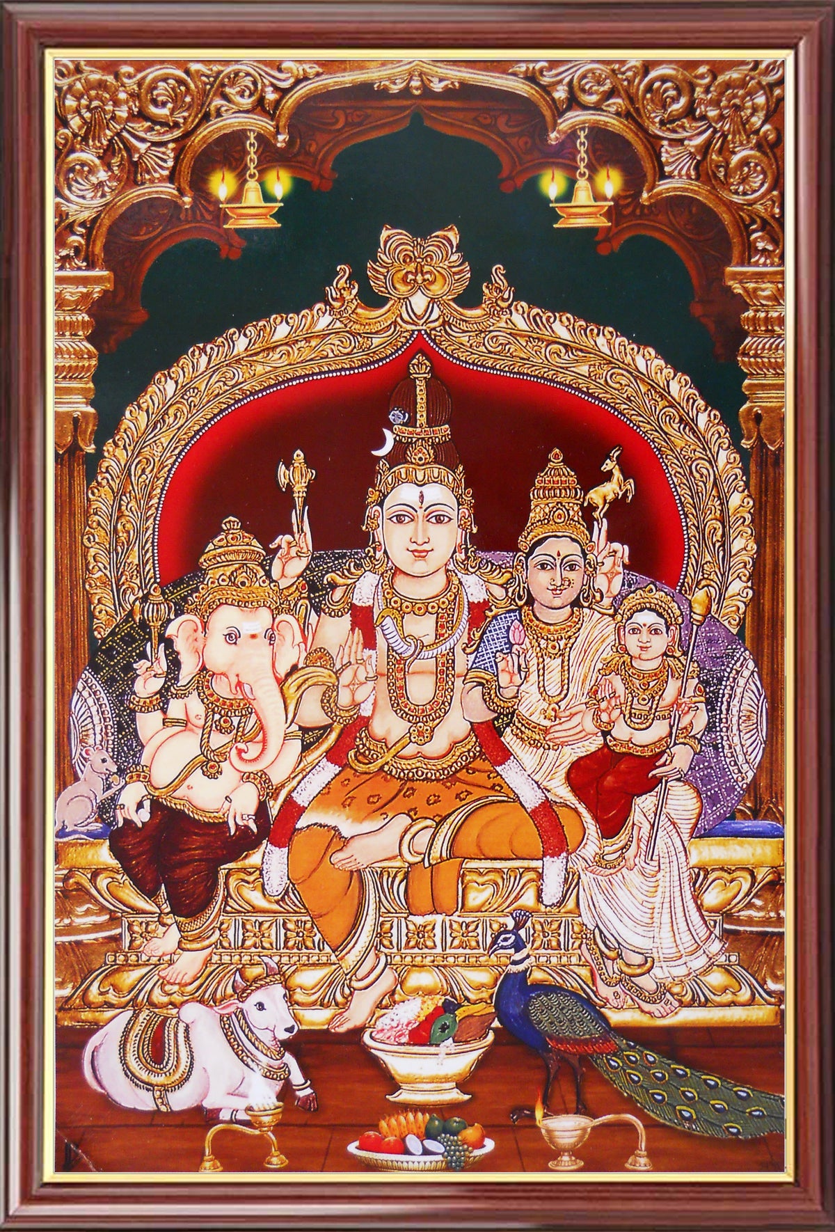 LordShiva Family Photo Frame Big