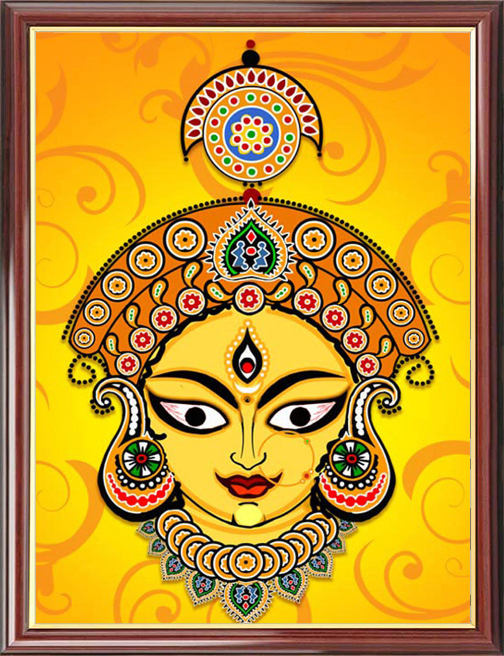 Goddess Durga Photo Frame