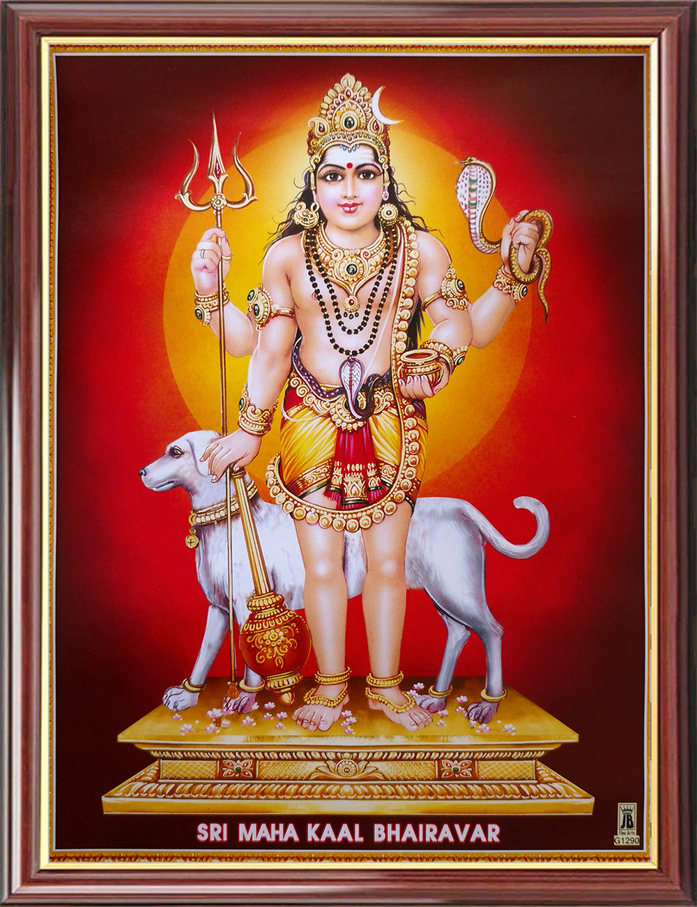 Kala Bairavar Photo Frame