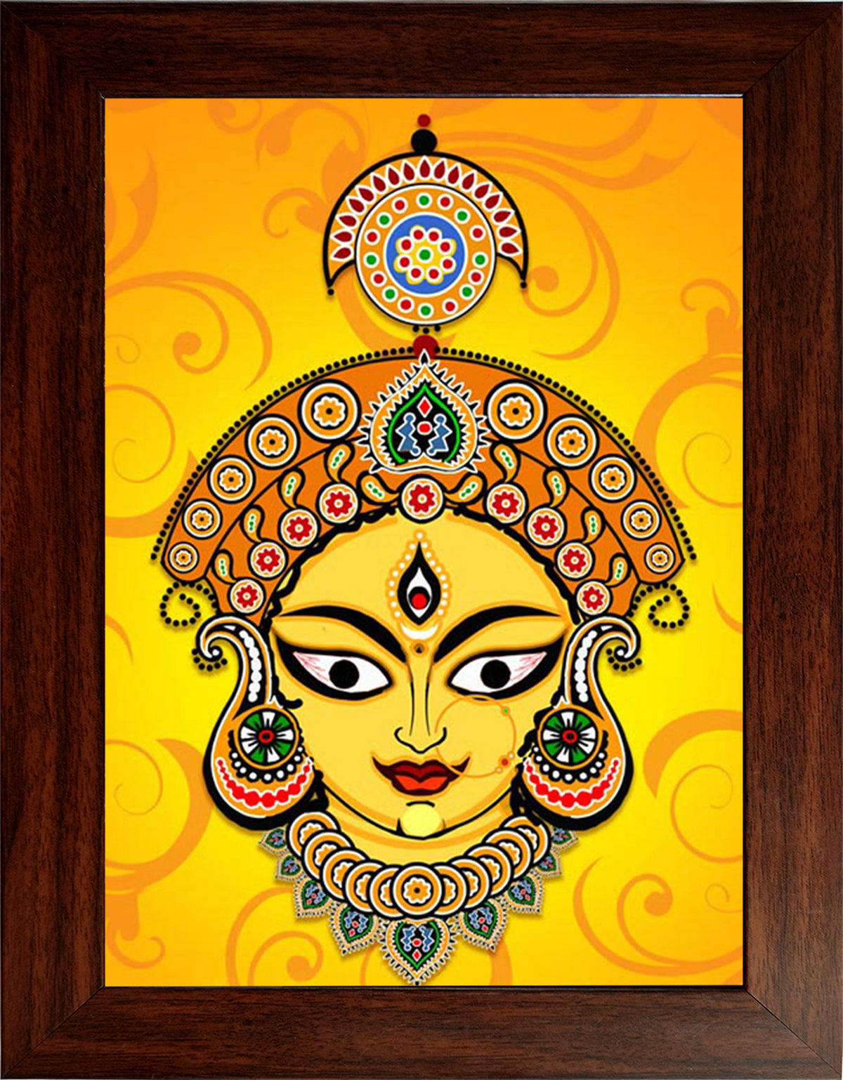 Goddess Durga Photo Frame