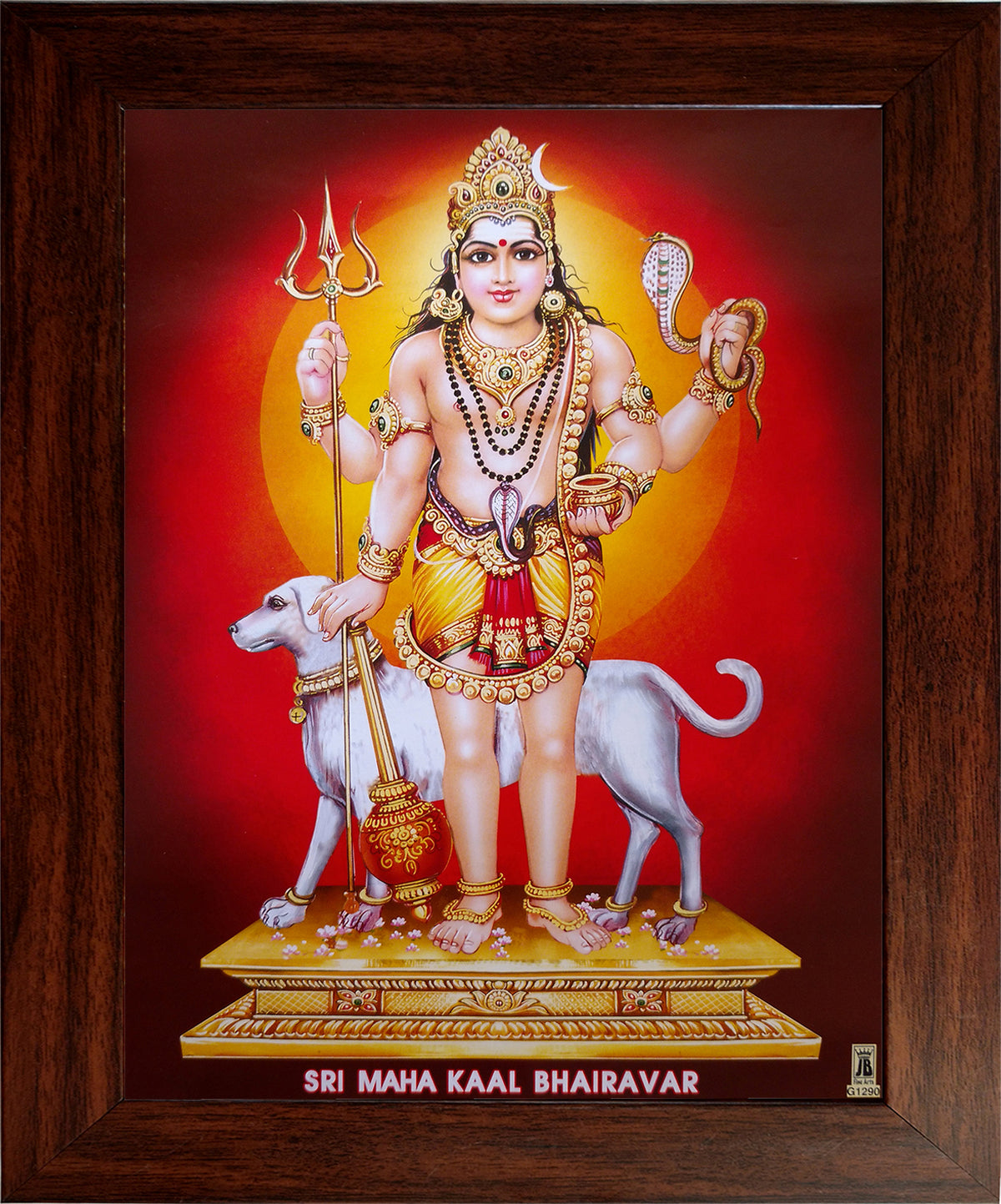 Kala Bairavar Photo Frame