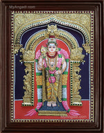 Murugan Double Emboss Tanjore Painting