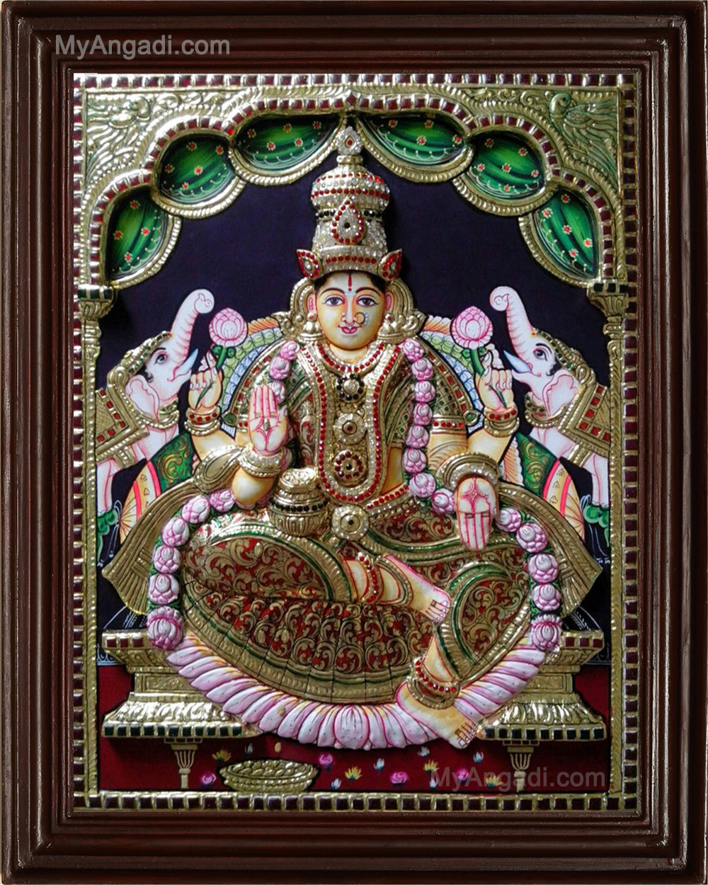 Lakshmi 3D Tanjore Painting