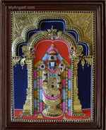 Tirupathi Balaji3D Tanjore Painting