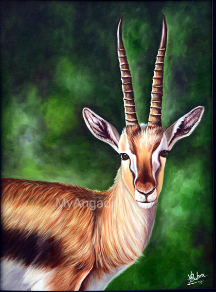 Deer Oil Paintings