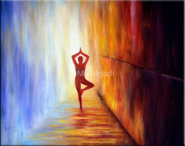 Yoga - Oil Paintings