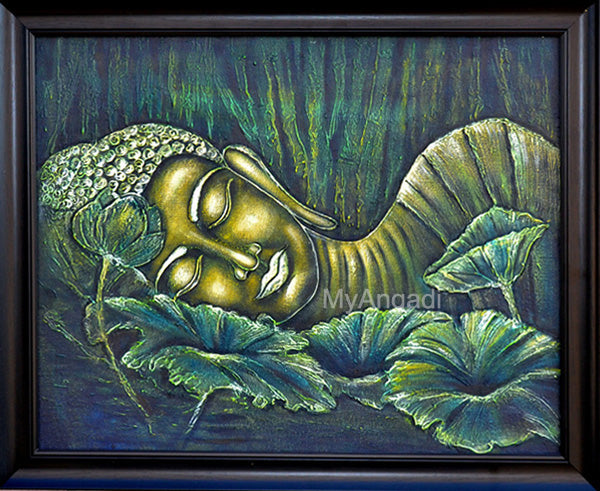 Buddha Acrylic Mural Paintings